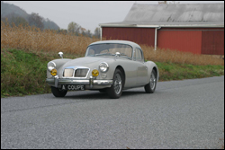 MGA 1600 Mk II coupe, 1962