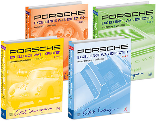 Porsche: Excellence Was Expected front covers