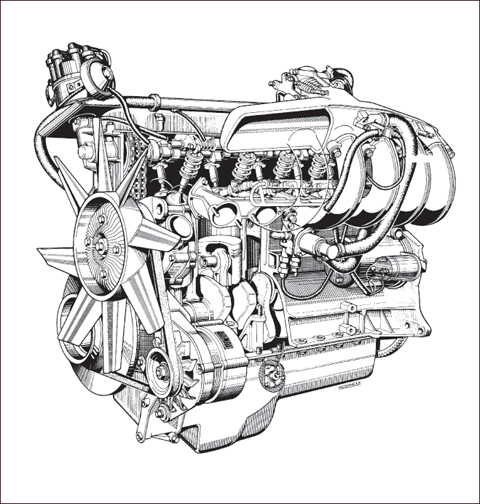 BMW’s M30-coded big six engine was the heart of the 6 Series.  Constantly refined over its production life, it routinely absorbs mileage in excess of 150,000 without major complaints.