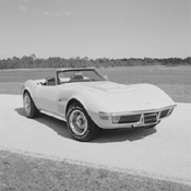 Corvette and Sky