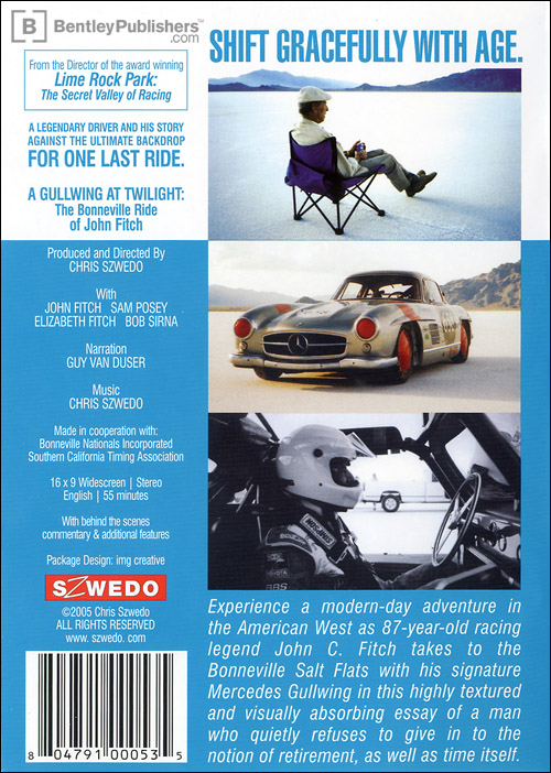 A Gullwing At Twilight back cover